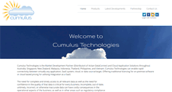 Desktop Screenshot of cumulus.com.au